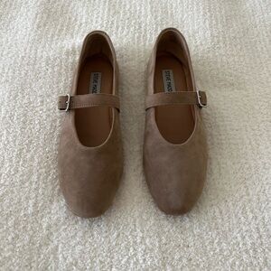 Steve Madden Tan Mary Jane Shoes